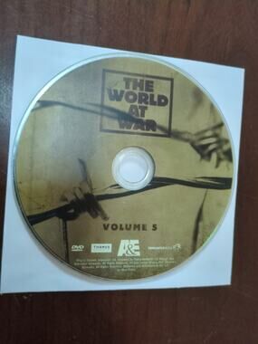 The World at War Volume 5 DVD disc only